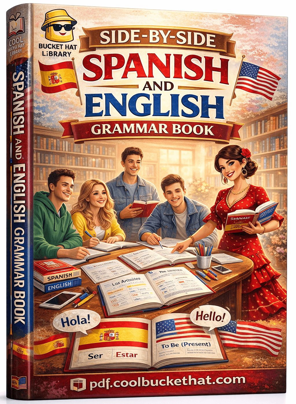 Side-By-Side Spanish and English Grammar